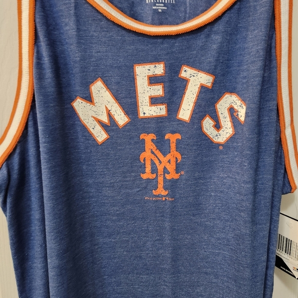 NWT Women's New York Mets Tank Top. Sz 3XL - Picture 2 of 6